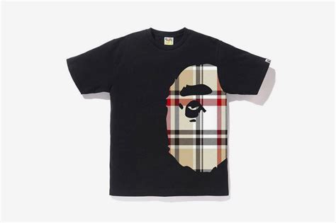 bape references burberry.